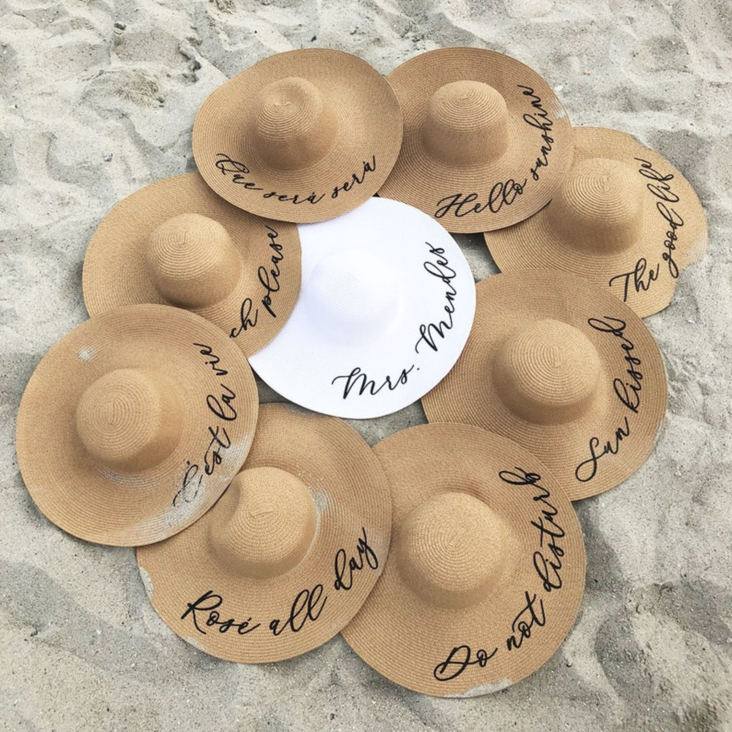 Personalized Floppy Beach Hat for Unique & Love | JNSHat02