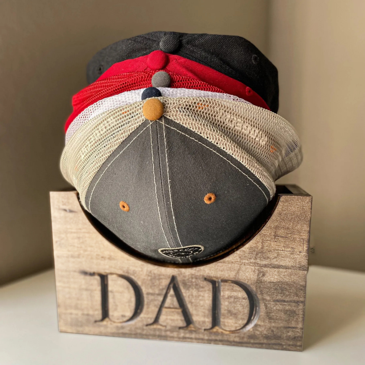 Personalized Wooden Baseball Hat Holder for Unique & Love | JNSDec57