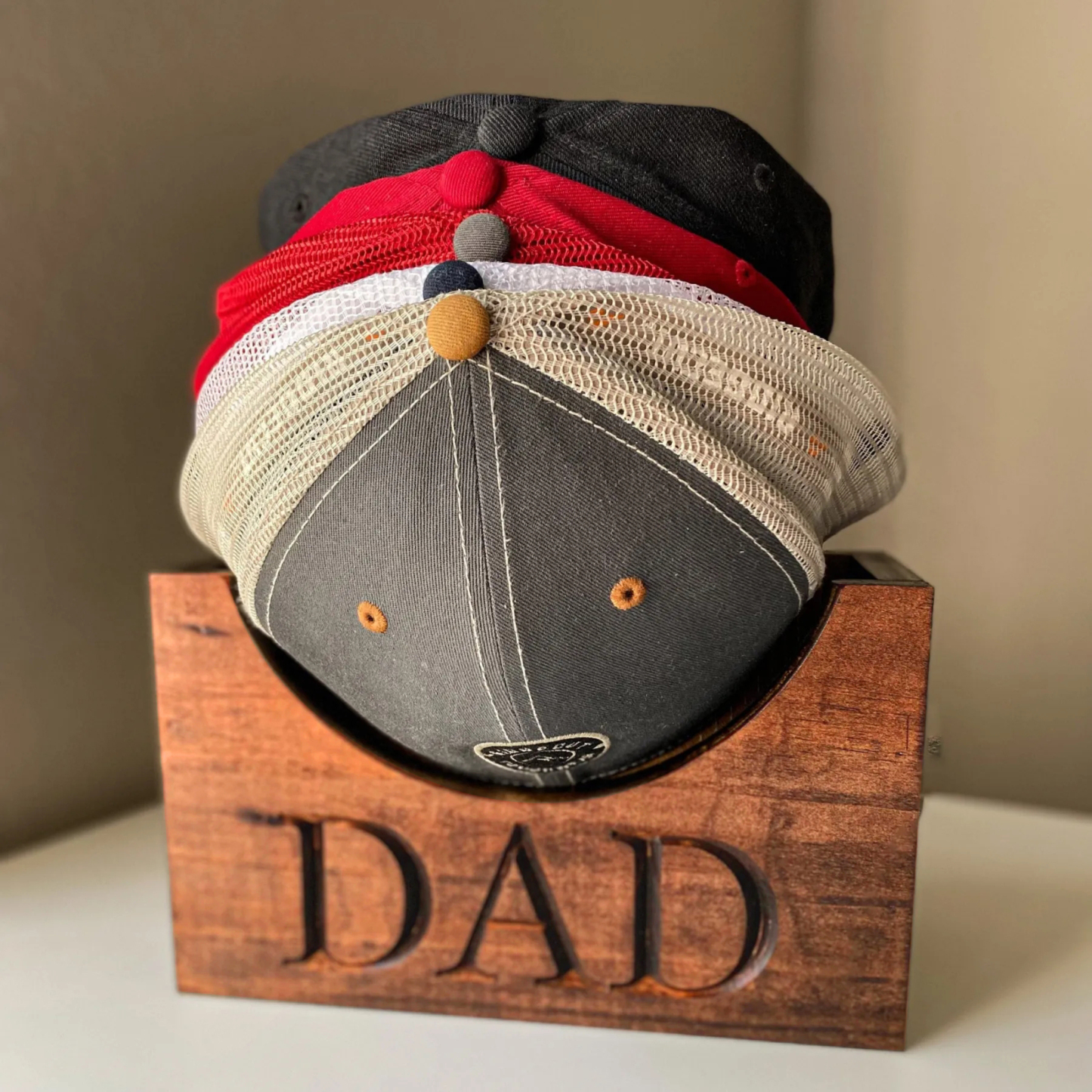 Personalized Wooden Baseball Hat Holder for Unique & Love | JNSDec57