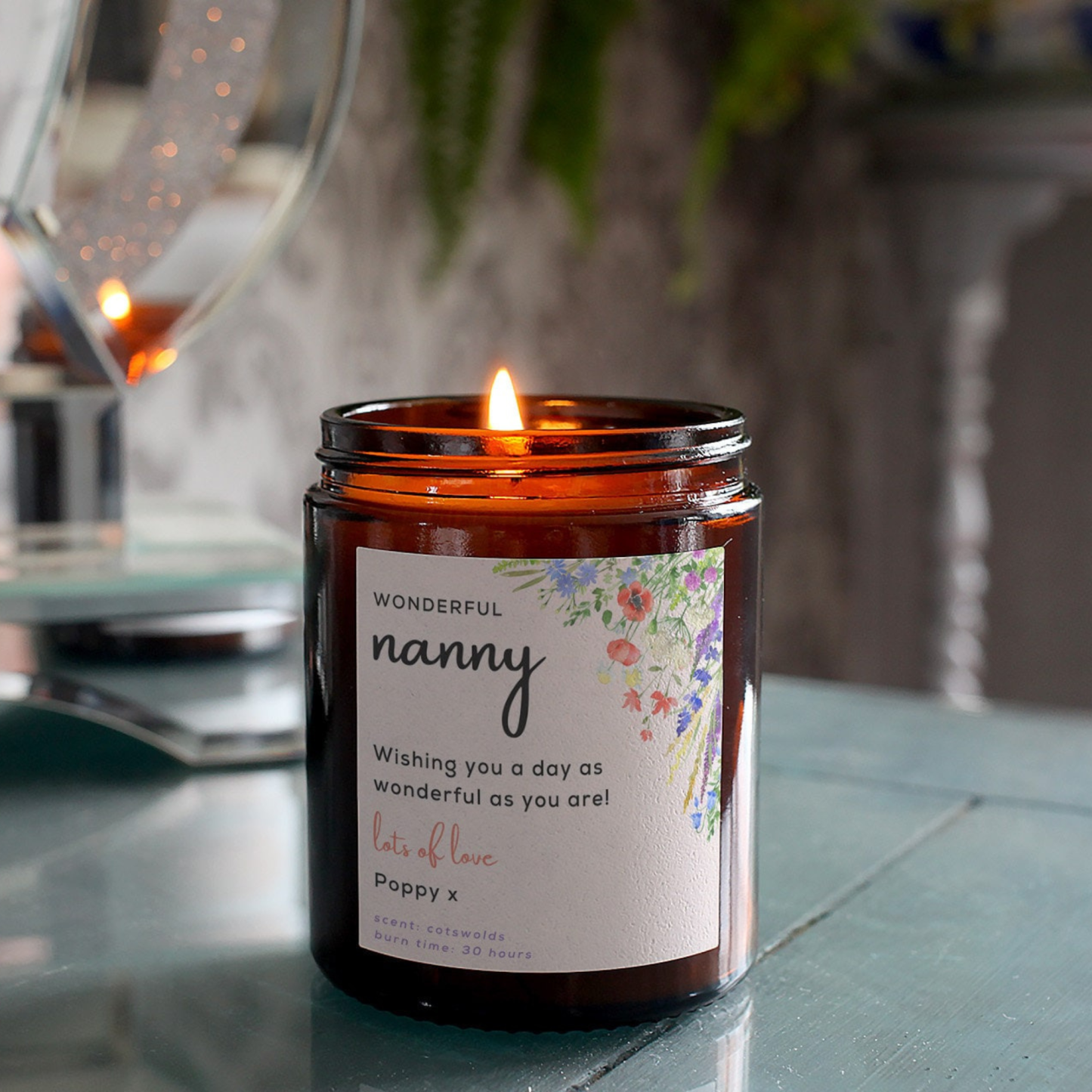 Personalized Mother's Day Candle for Unique & Love | JNSDec56