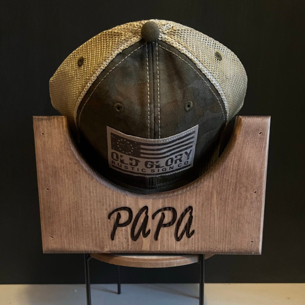 Personalized Wooden Baseball Hat Holder for Unique & Love | JNSDec57