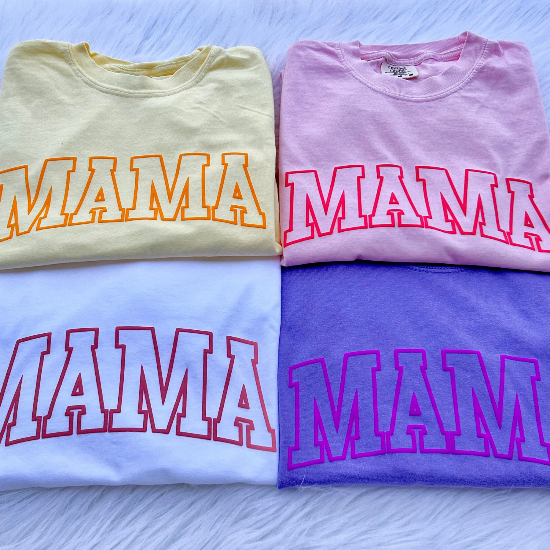 Personalized Mama Sweatshirt with Kid Names on Sleeve for Love