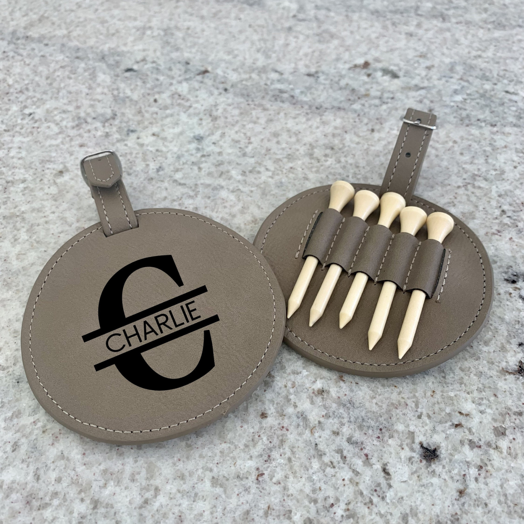 Personalized Golf Tee & Holder Tag for Unique & Love | JNSBag28
