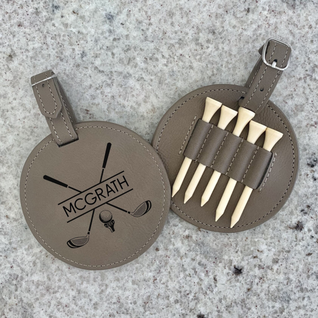 Personalized Golf Tee & Holder Tag for Unique & Love | JNSBag28