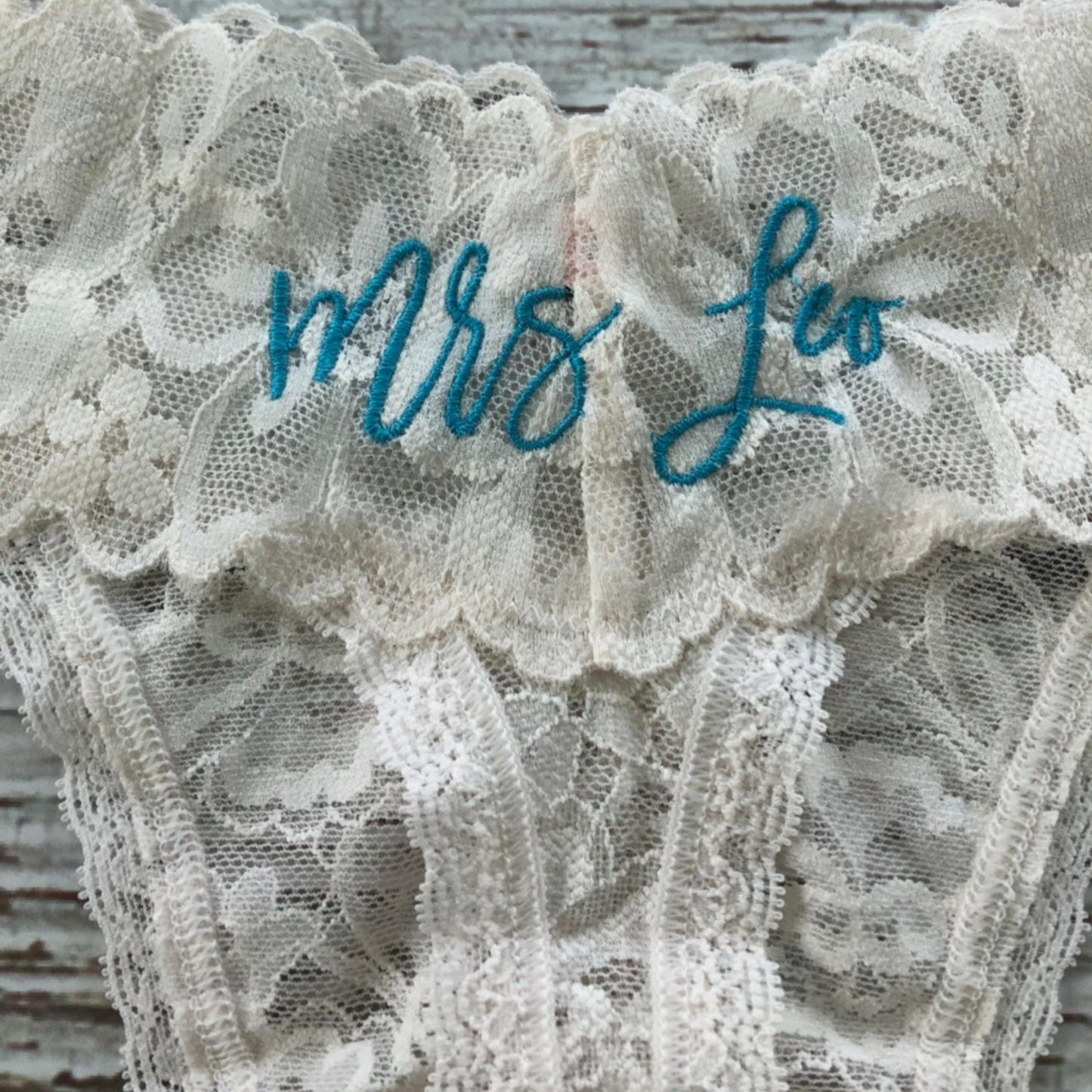 Personalized Embroidered Lace Thong for Unique & Love | JNSCloth23