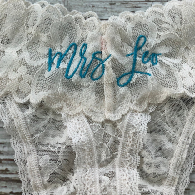 Personalized Embroidered Lace Thong for Unique & Love | JNSCloth23