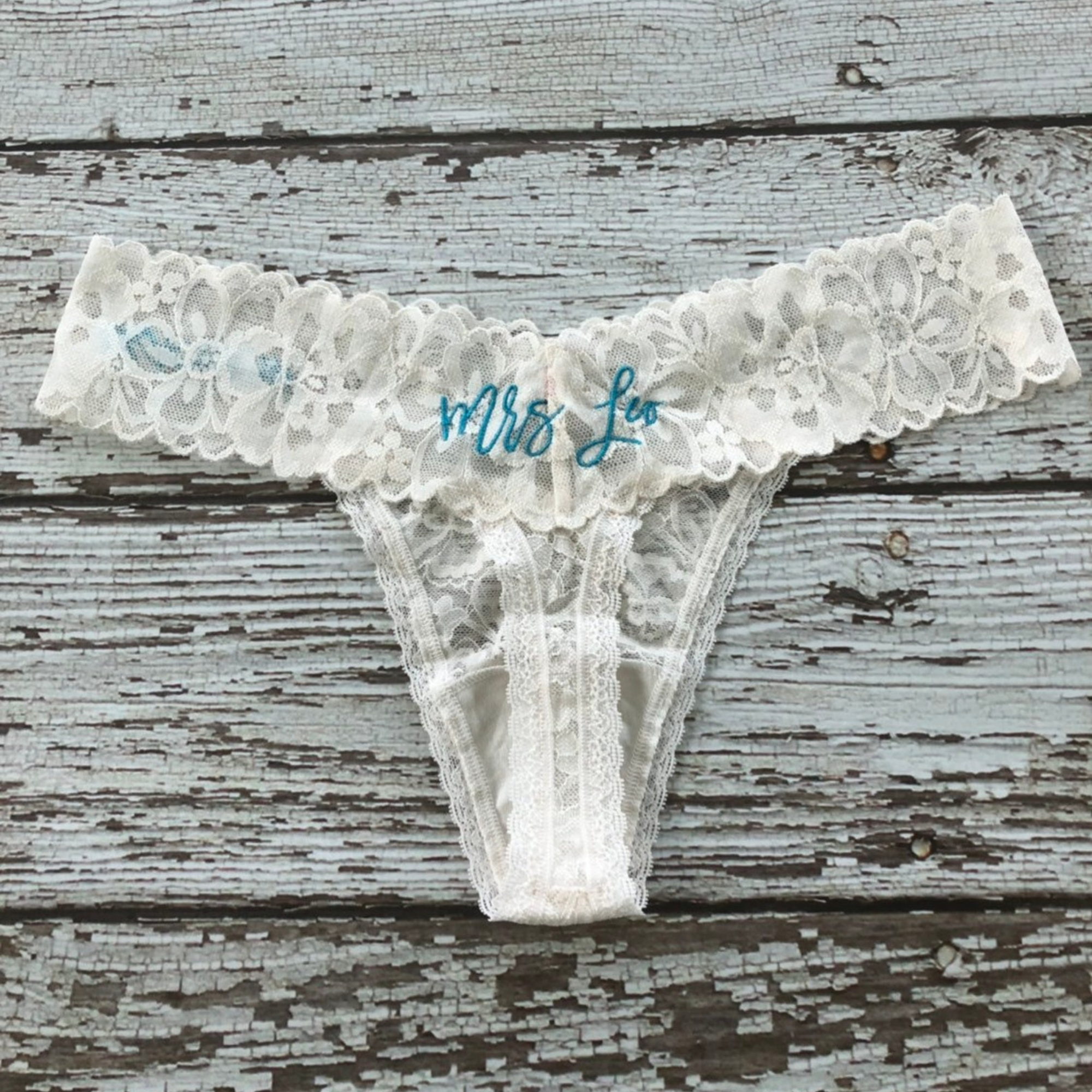 Personalized Embroidered Lace Thong for Unique & Love | JNSCloth23