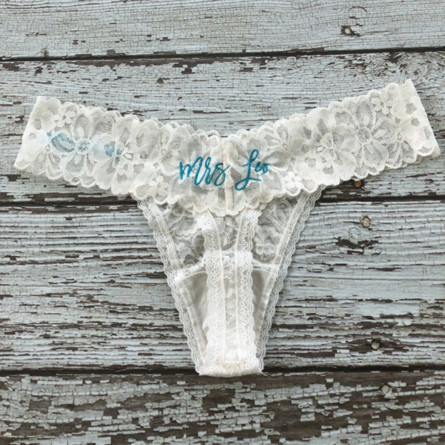 Personalized Embroidered Lace Thong for Unique & Love | JNSCloth23