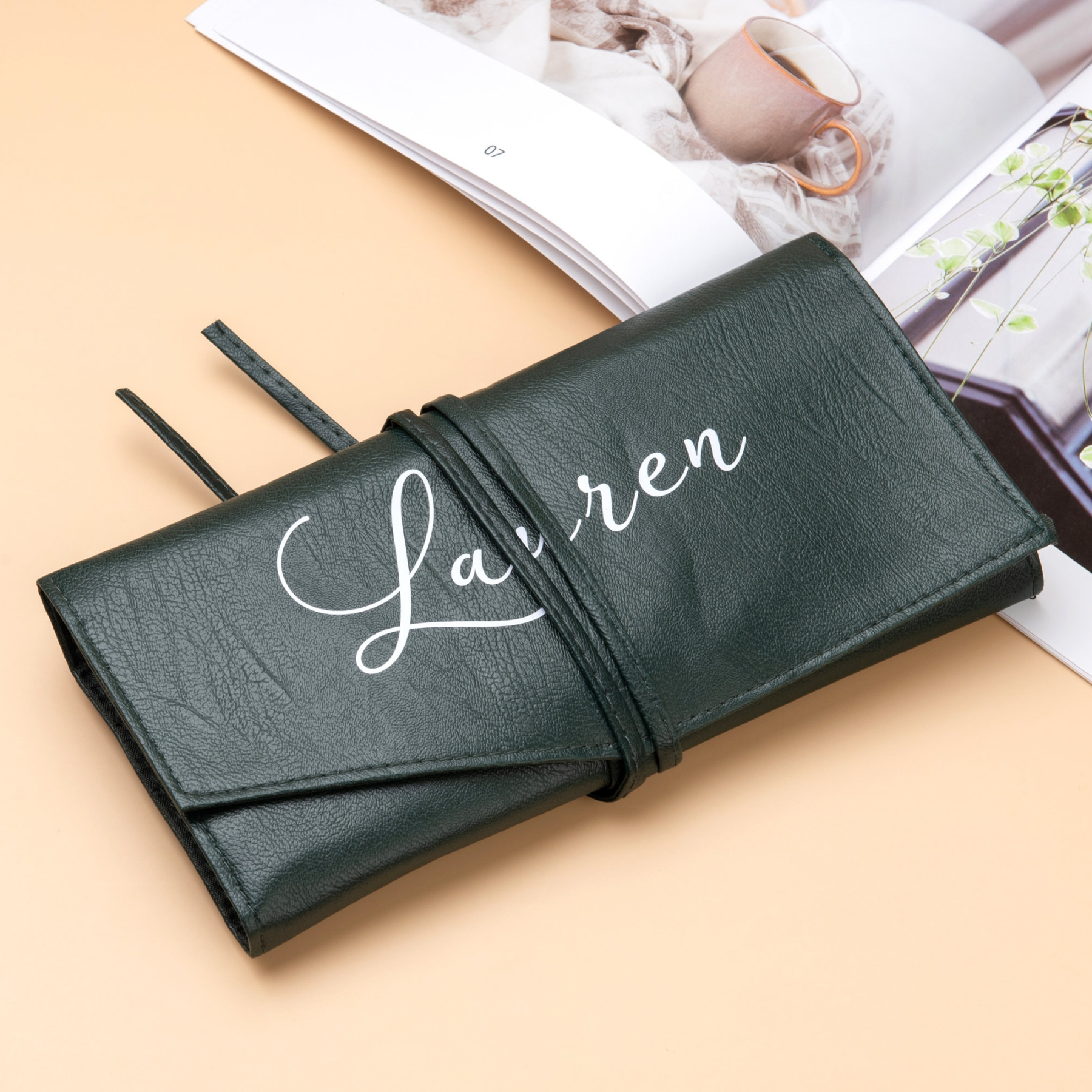 Personalized Cosmetic Brushes Set for Unique & Love | JNSBag36