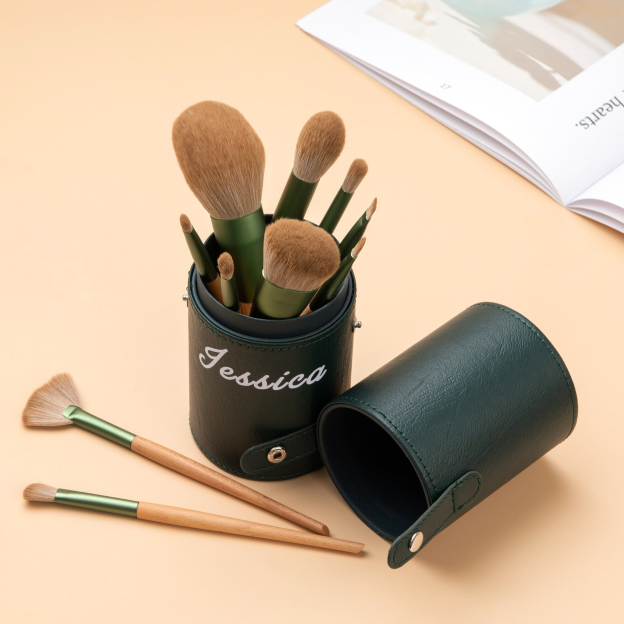 Personalized Cosmetic Brushes Set for Unique & Love | JNSBag36