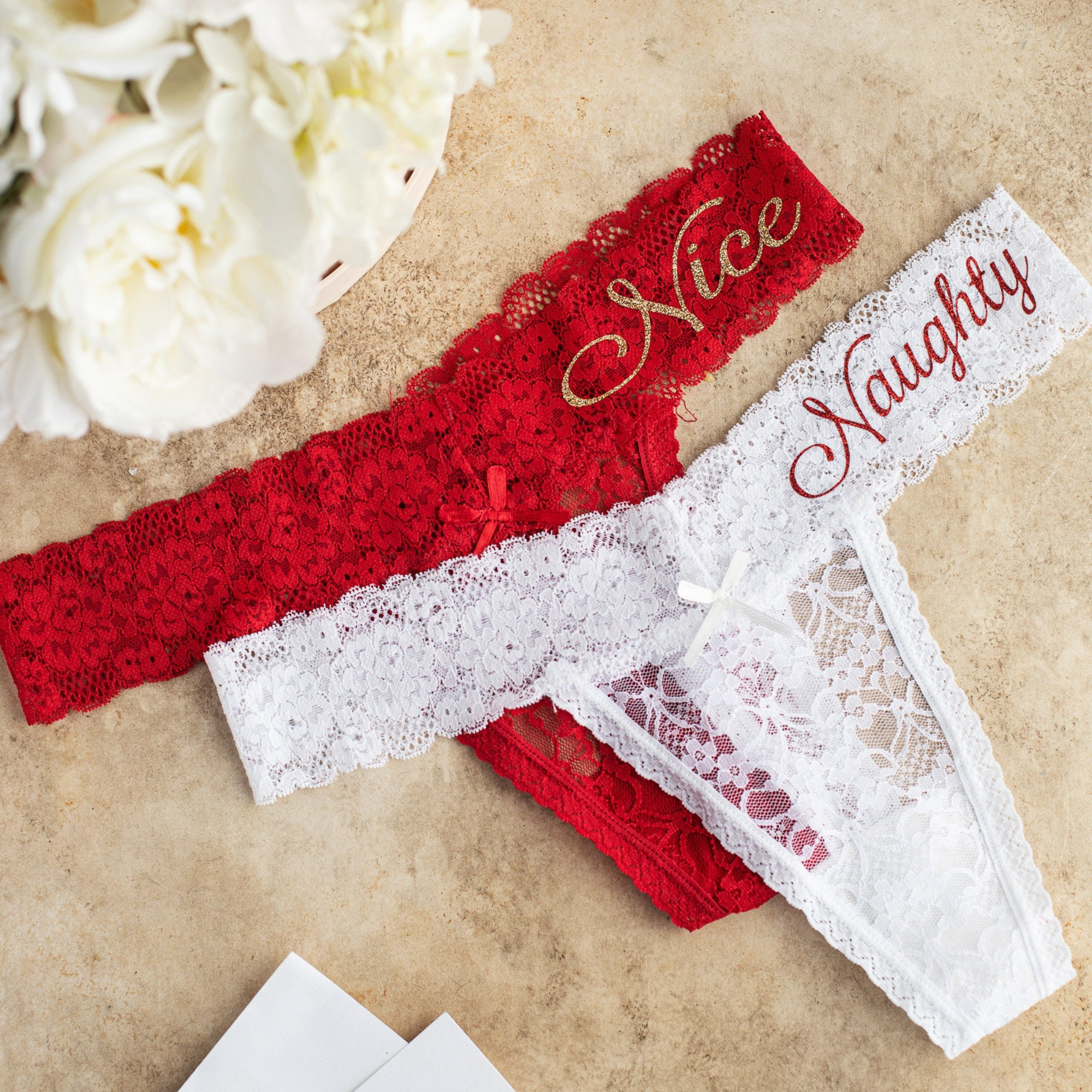 Personalized Glitter Name Lace Thong for Unique & Love | JNSCloth22