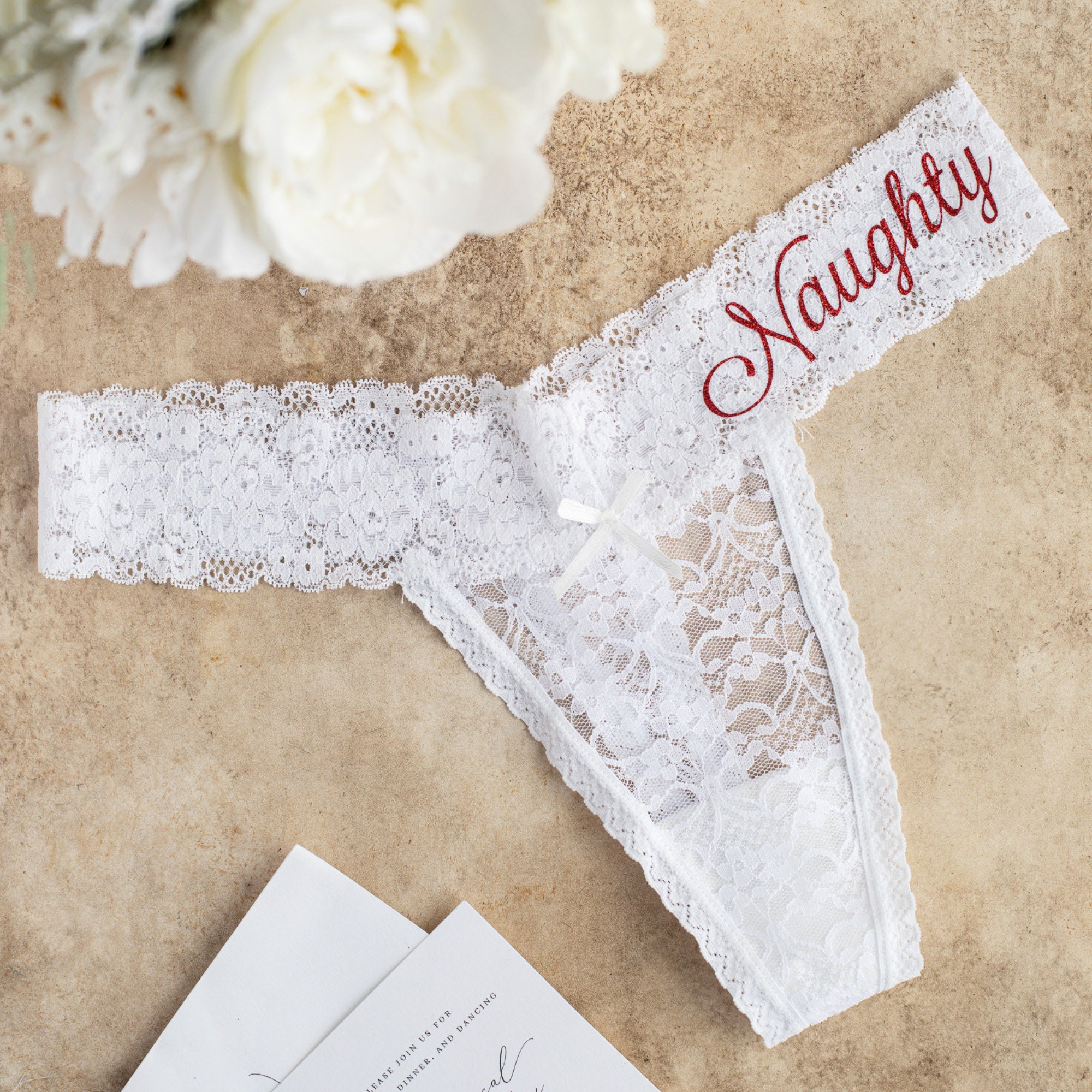 Personalized Glitter Name Lace Thong for Unique & Love | JNSCloth22