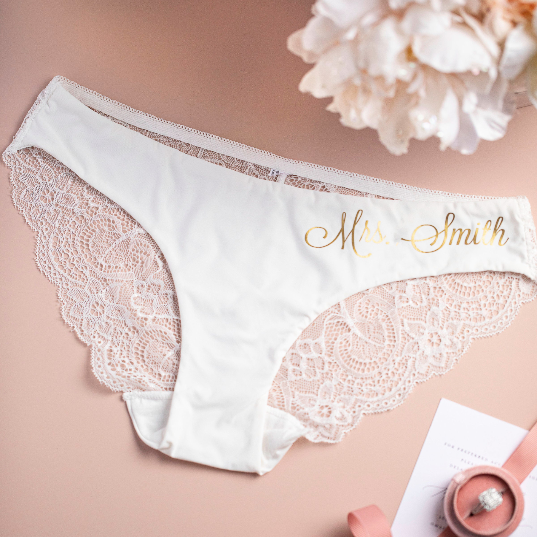 Personalized Glitter Name Lace Thong for Unique & Love | JNSCloth24