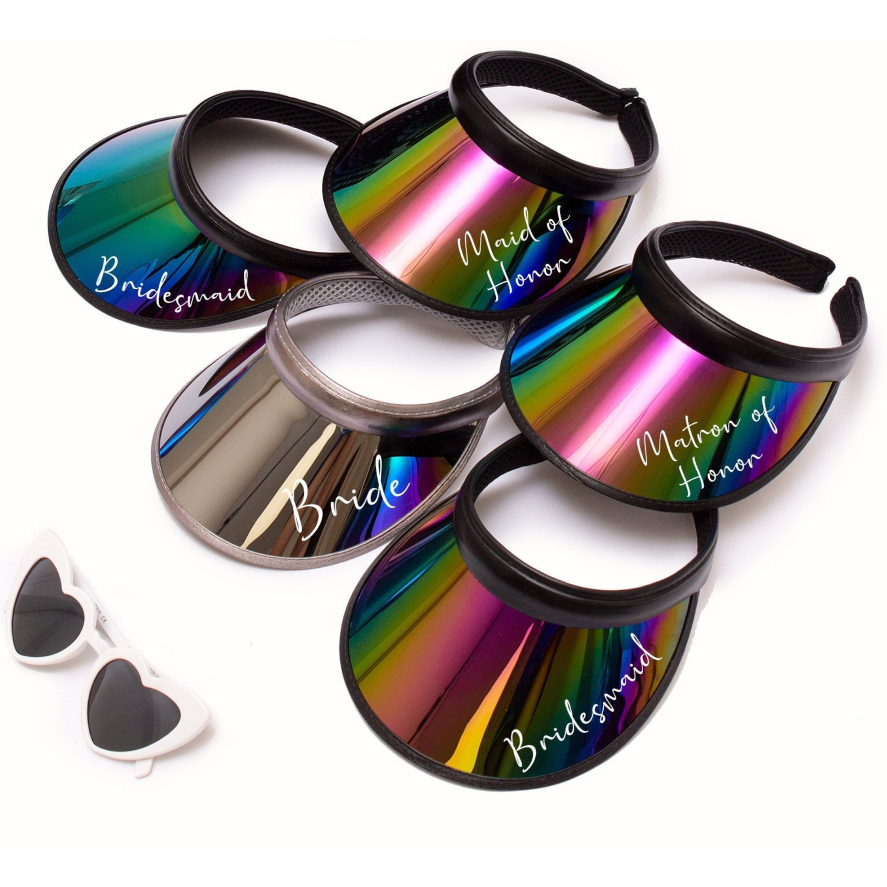 Personalized Holographic Sun Visors Hats for Unique & Love | JNSHat04