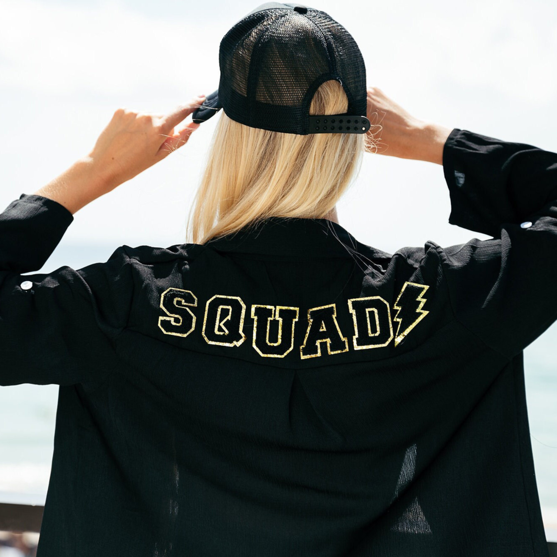 Personalized Patch Swim Cover Up with buttons for Unique & Love | JNSCloth25