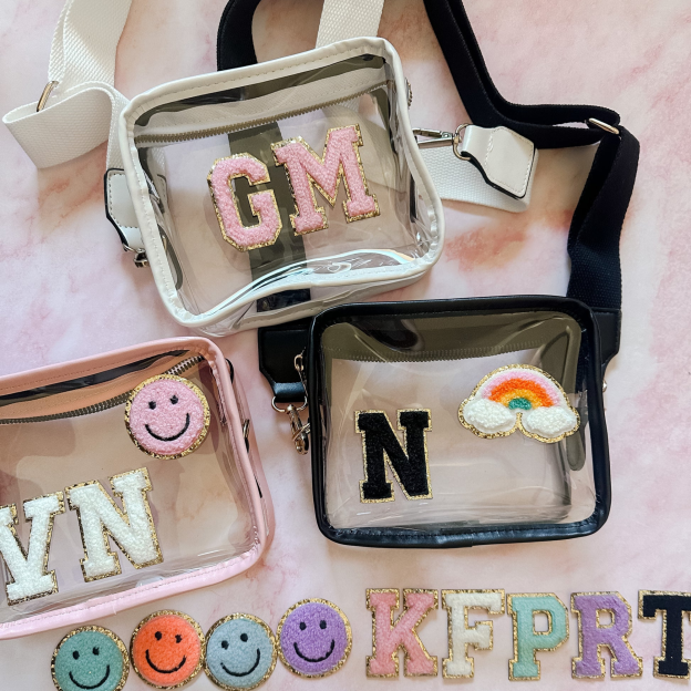 Personalized Clear Stadium Crossbody Bag for Unique & Love | JNSBag39