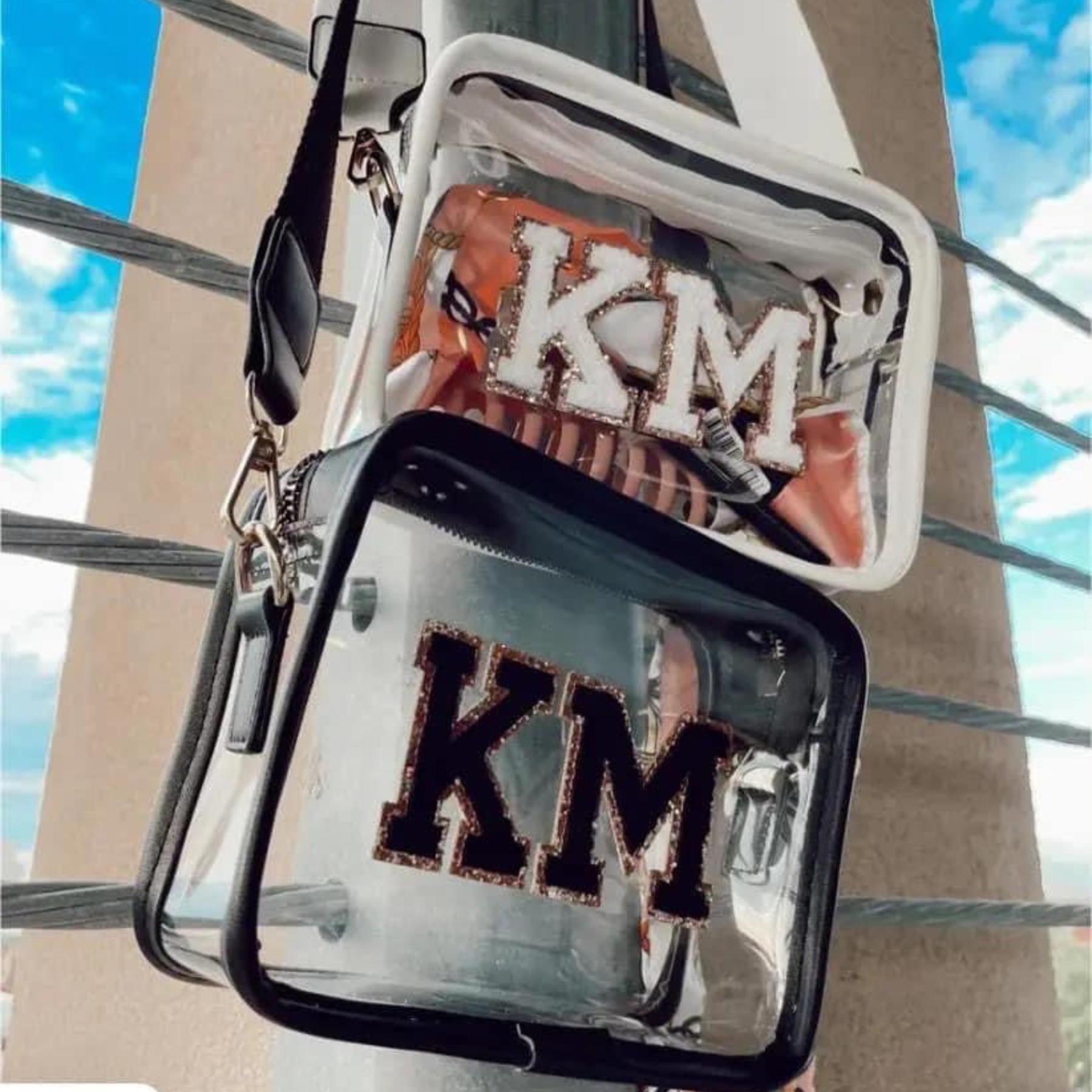 Personalized Clear Stadium Crossbody Bag for Unique & Love | JNSBag39