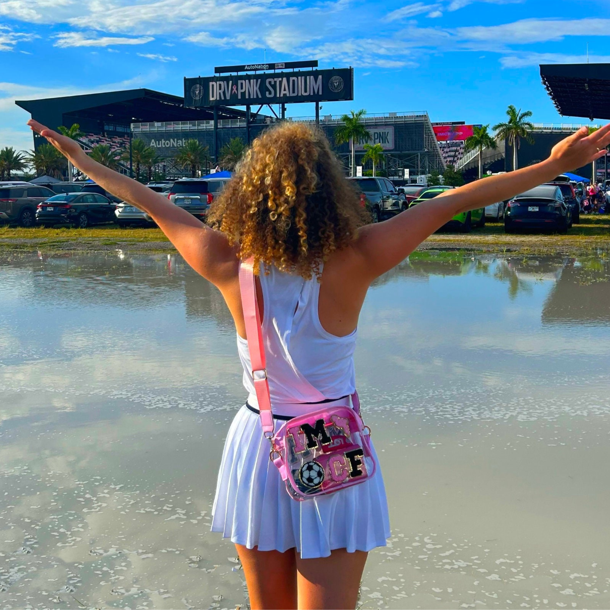 Personalized Clear Stadium Crossbody Bag for Unique & Love | JNSBag39