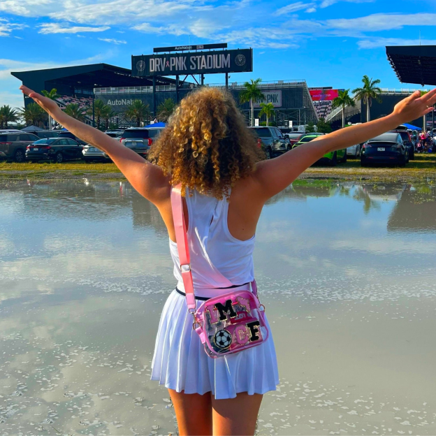 Personalized Clear Stadium Crossbody Bag for Unique & Love | JNSBag39