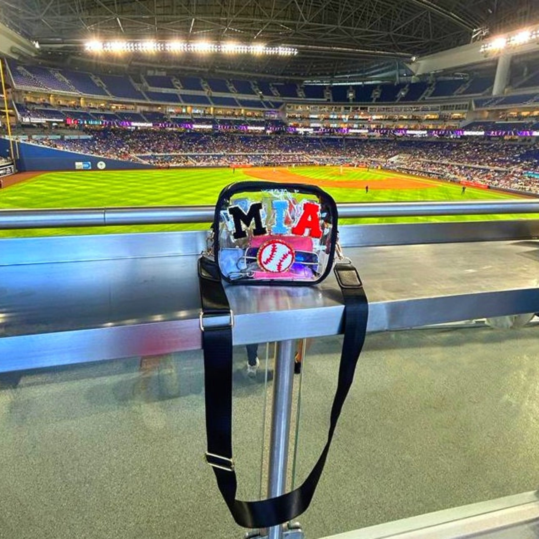 Personalized Clear Stadium Crossbody Bag for Unique & Love | JNSBag39