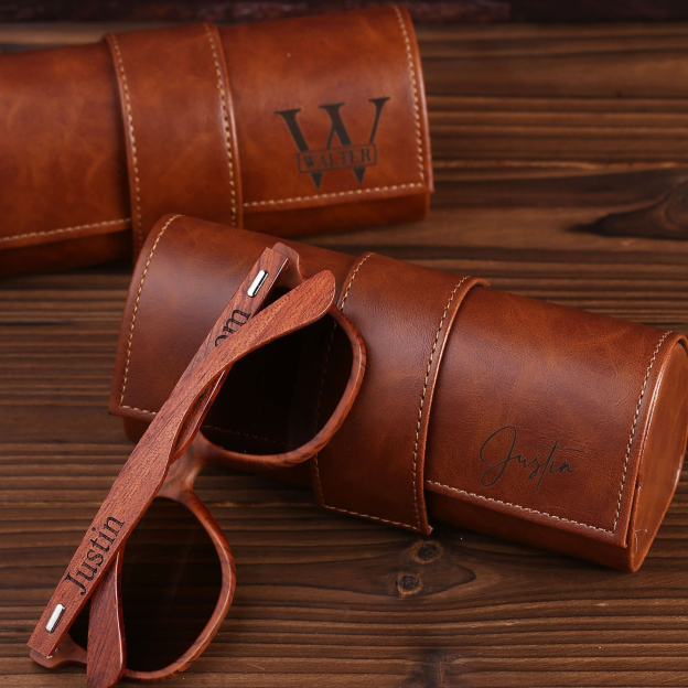 Personalized Sunglasses with Leather Box for Unique & Love | JNSDec70