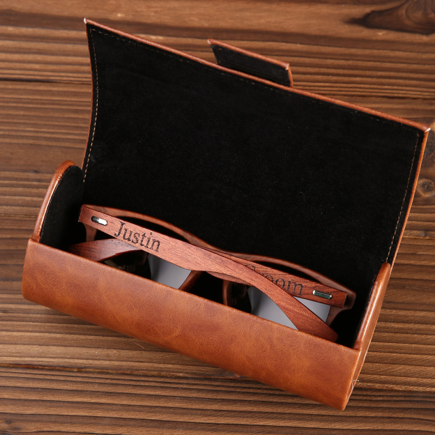 Personalized Sunglasses with Leather Box for Unique & Love | JNSDec70