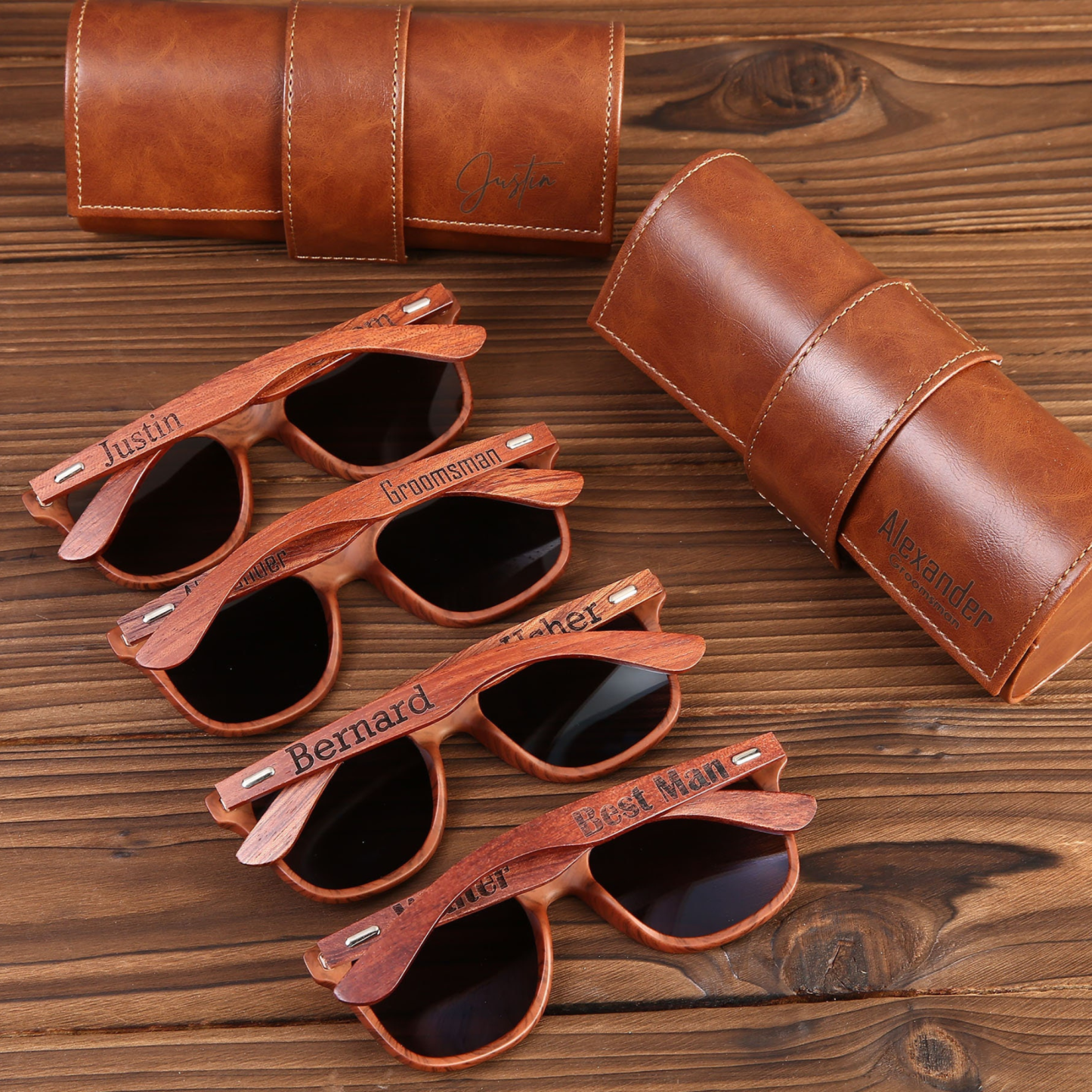 Personalized Sunglasses with Leather Box for Unique & Love | JNSDec70