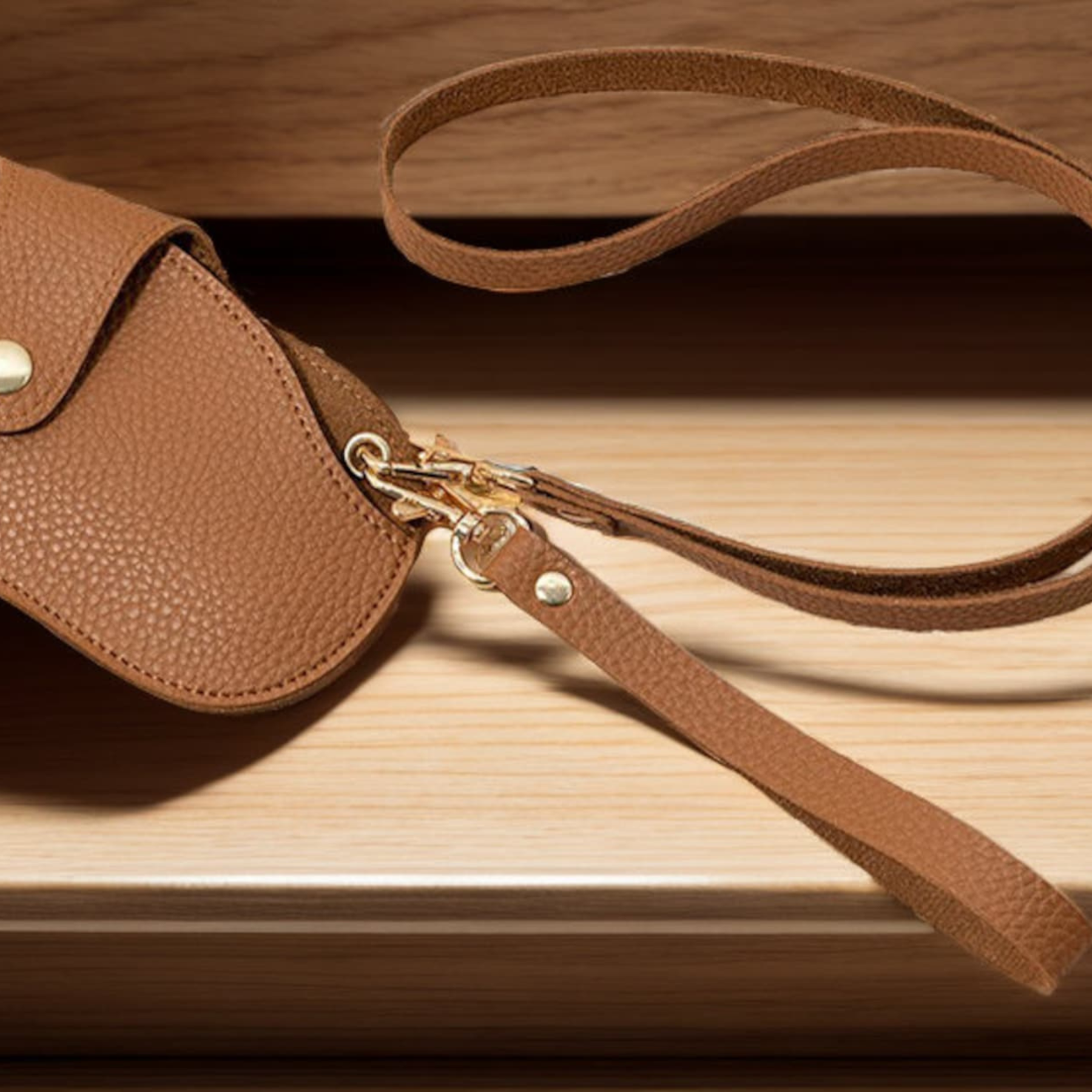 Personalized Name Leather Glasses Case for Unique & Love | JNSBag41