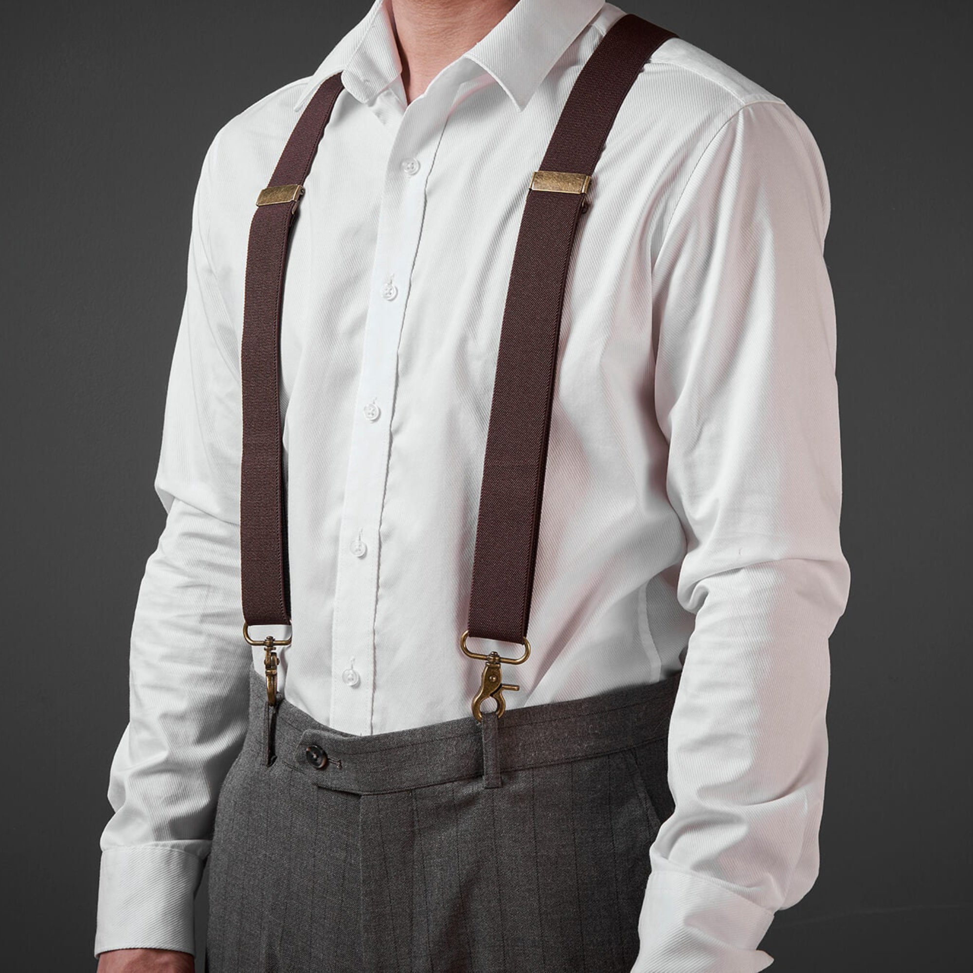 Personalized Monogrammed Leather Suspenders for Unique & Love | JNSCloth32
