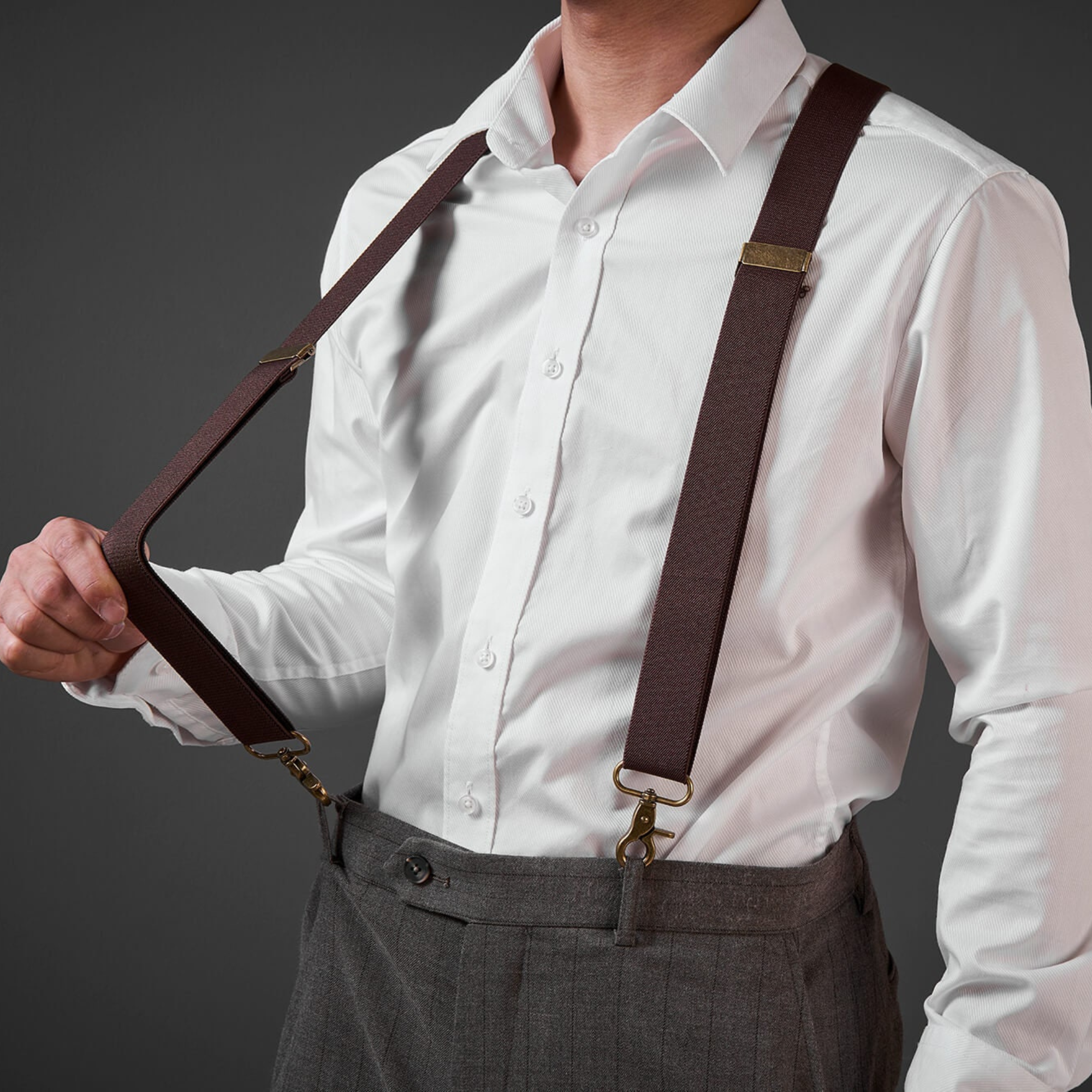 Personalized Monogrammed Leather Suspenders for Unique & Love | JNSCloth32