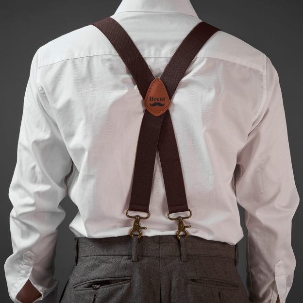 Personalized Monogrammed Leather Suspenders for Unique & Love | JNSCloth32