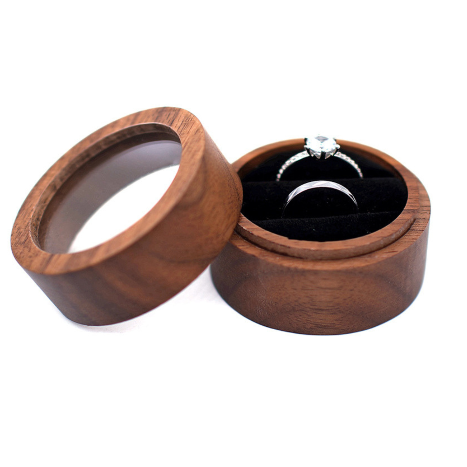 Personalized Wood Ring Box for Unique & Love | JNSDec86