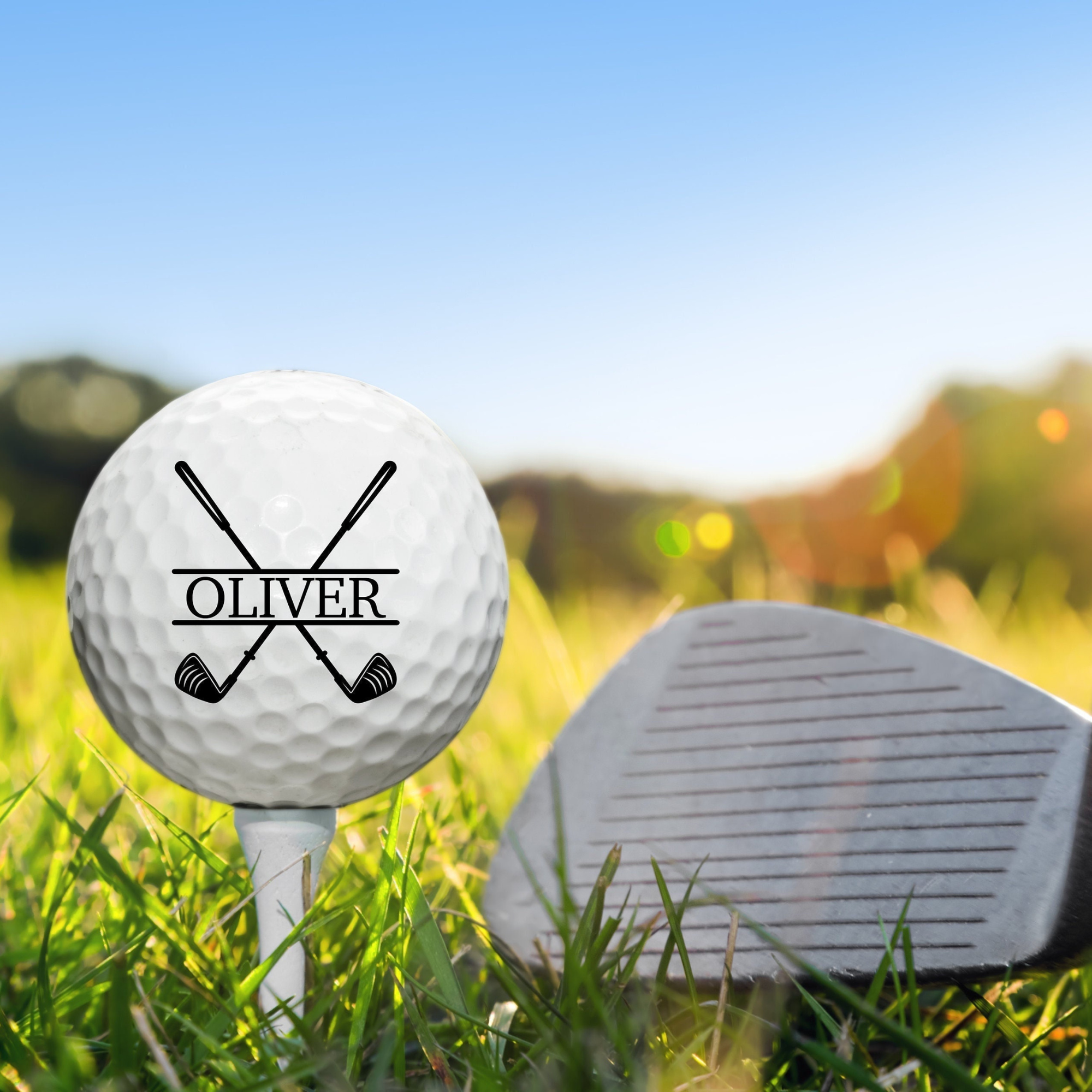 Personalized Monogram Golf Balls | JNSDec93