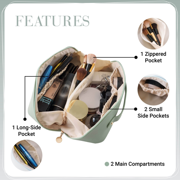 Personalized Embroidered Makeup Bag for Unique & Love | JNSBag30