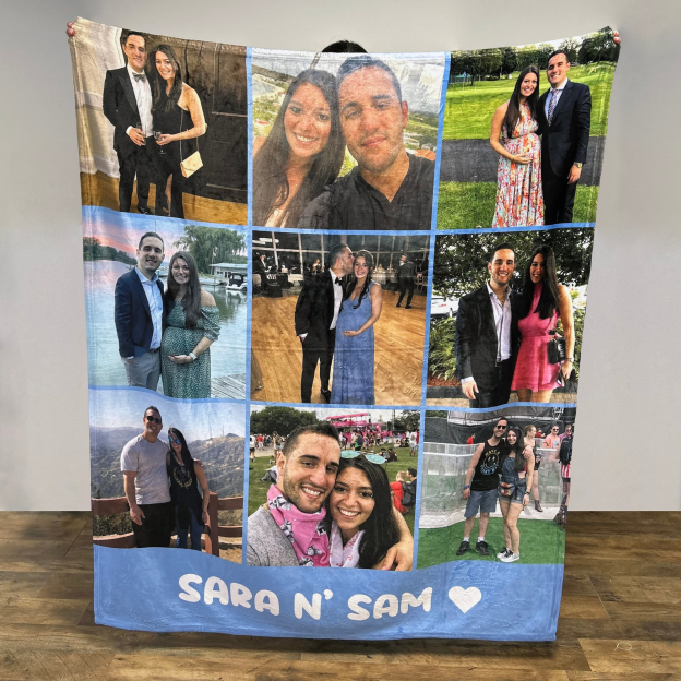 Personalized Photo Blanket for Unique & Love | JNSBk01