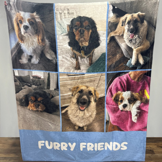 Personalized Photo Blanket for Unique & Love | JNSBk01