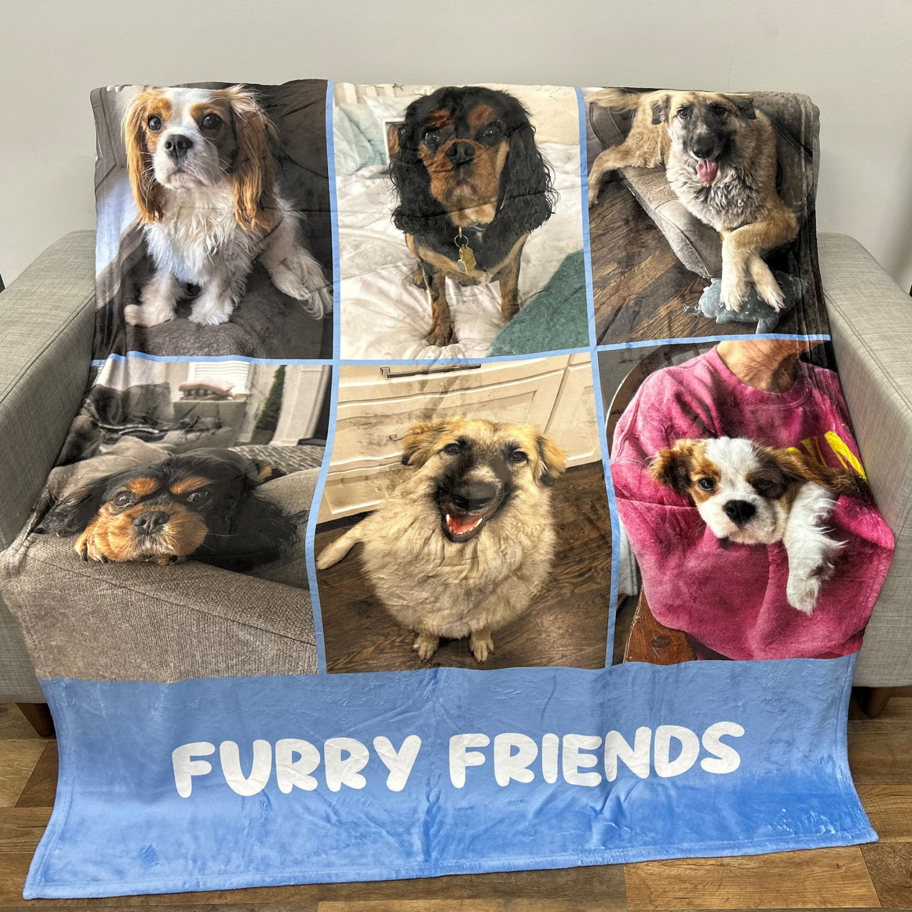 Personalized Photo Blanket for Unique & Love | JNSBk01