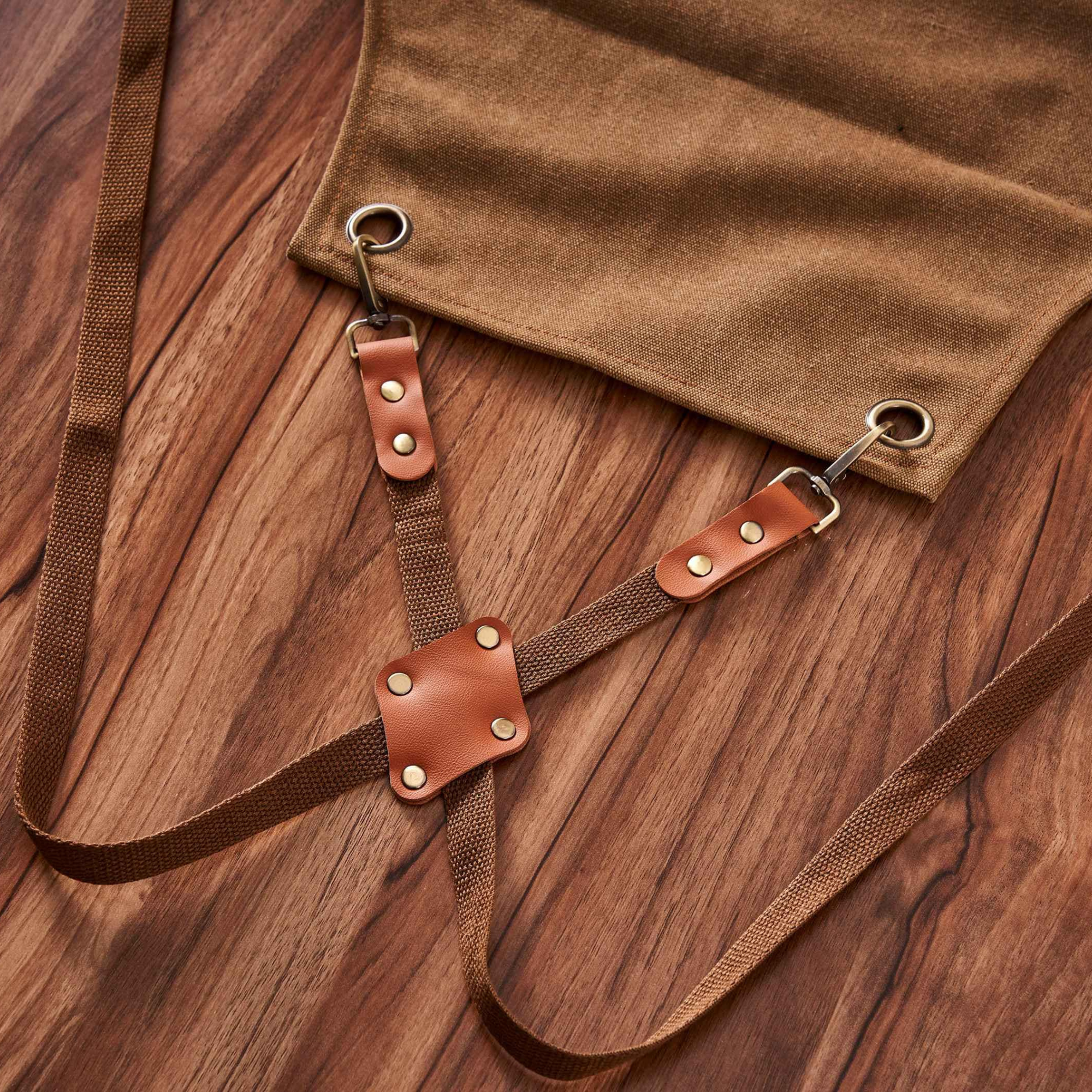 Personalized Name Embroidered Canvas Apron | JNSCloth35