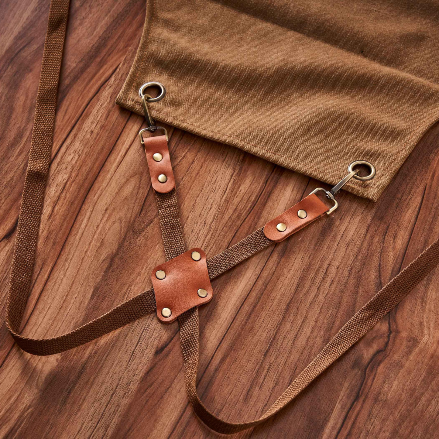 Personalized Name Embroidered Canvas Apron | JNSCloth35