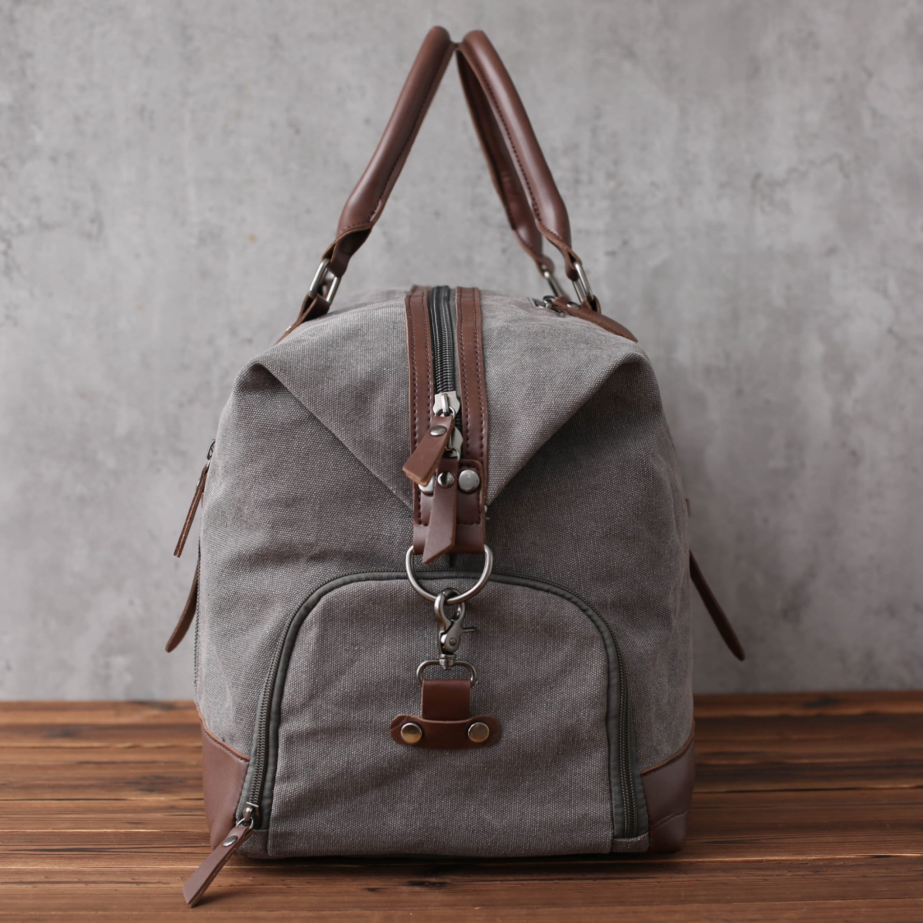 Personalized Monogrammed Travel Duffel Bag with Shoe Pouch | JNSBag57