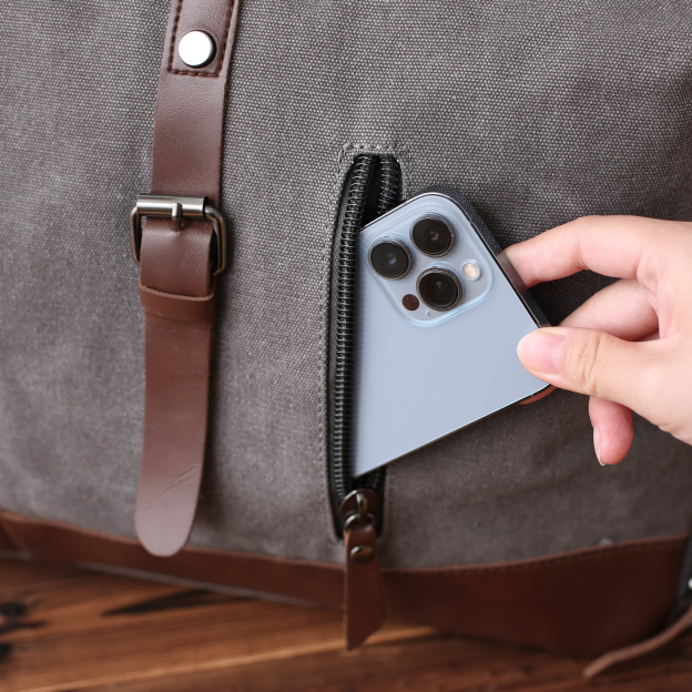 Personalized Monogrammed Travel Duffel Bag with Shoe Pouch | JNSBag57