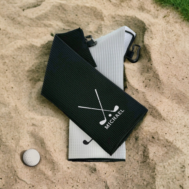 Personalized Monogram Embroidered Golf Towel | JNSCloth36