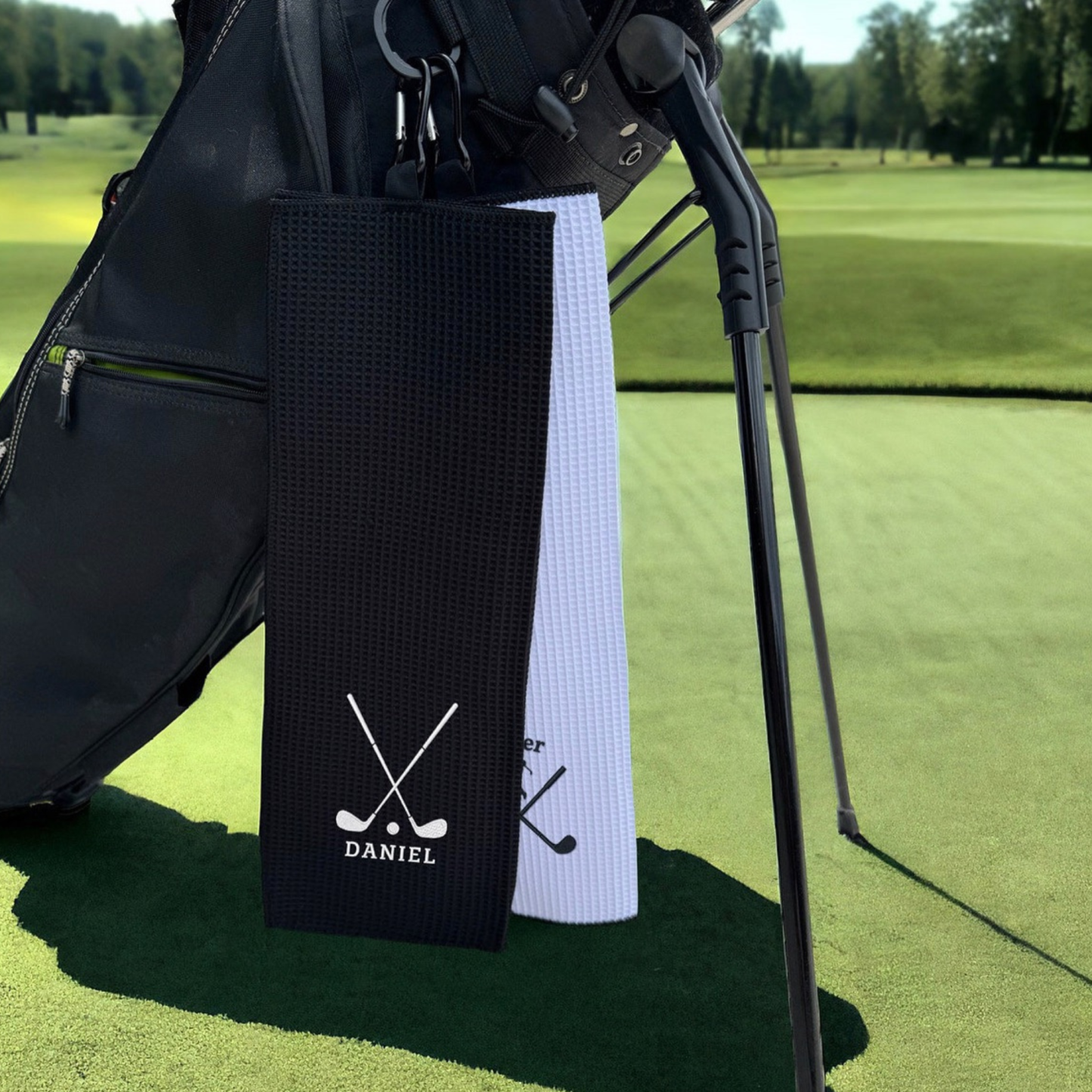 Personalized Monogram Embroidered Golf Towel | JNSCloth36