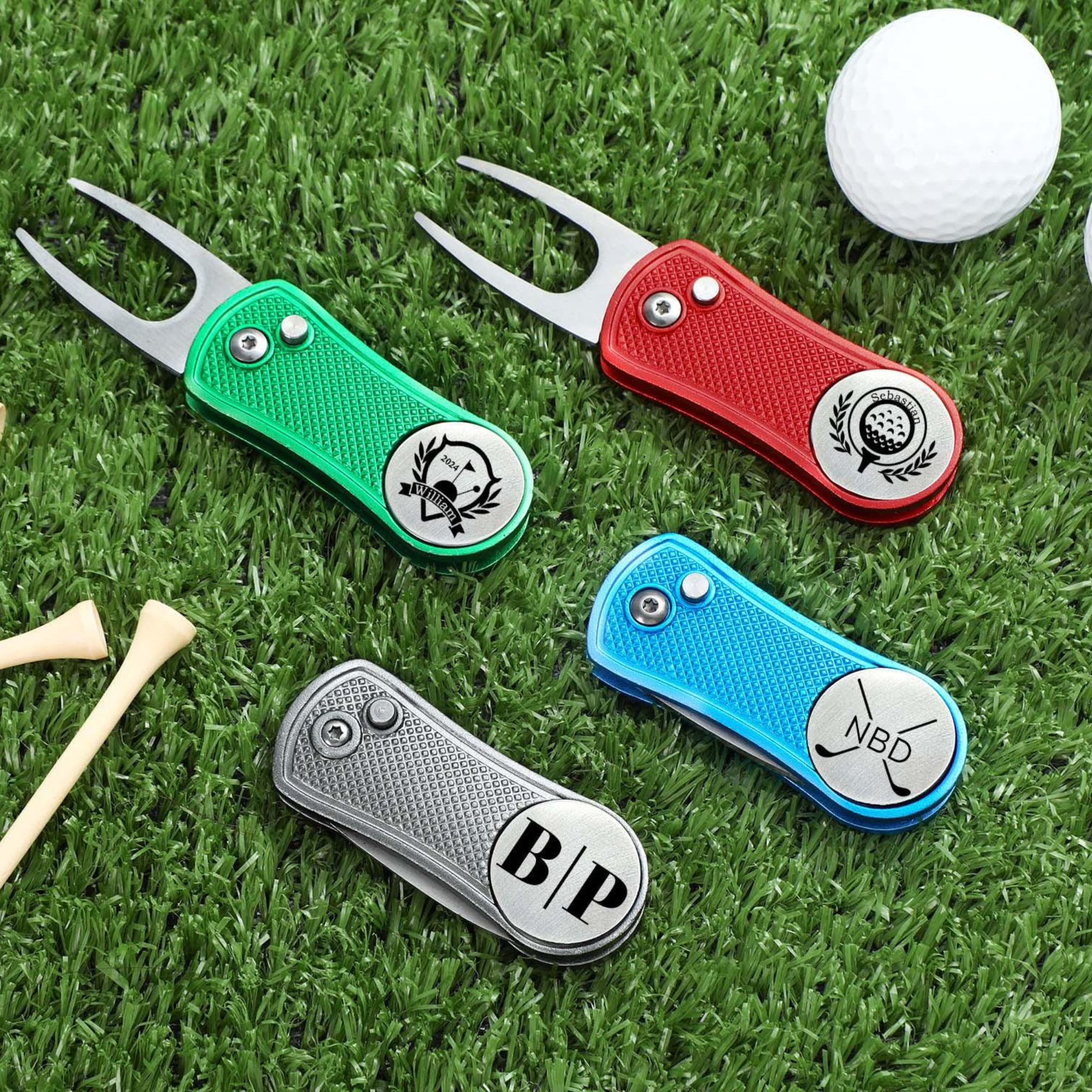 Personalized Engraved Golf Divot Repair Tool | JNSTool05