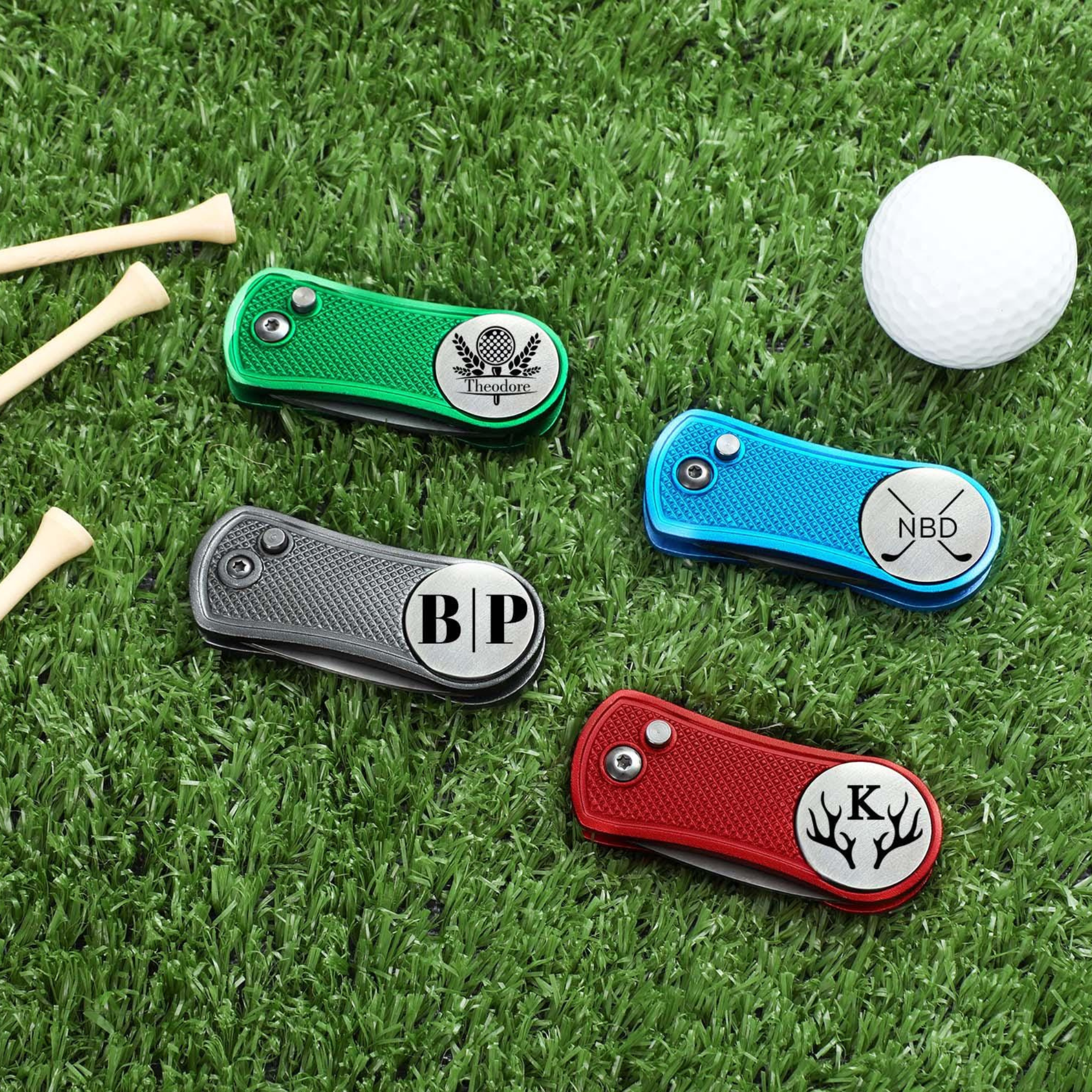 Personalized Engraved Golf Divot Repair Tool | JNSTool05