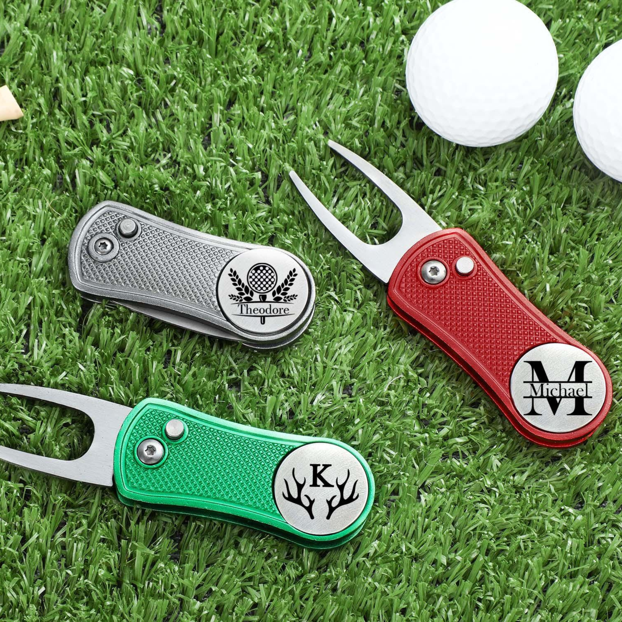 Personalized Engraved Golf Divot Repair Tool | JNSTool05