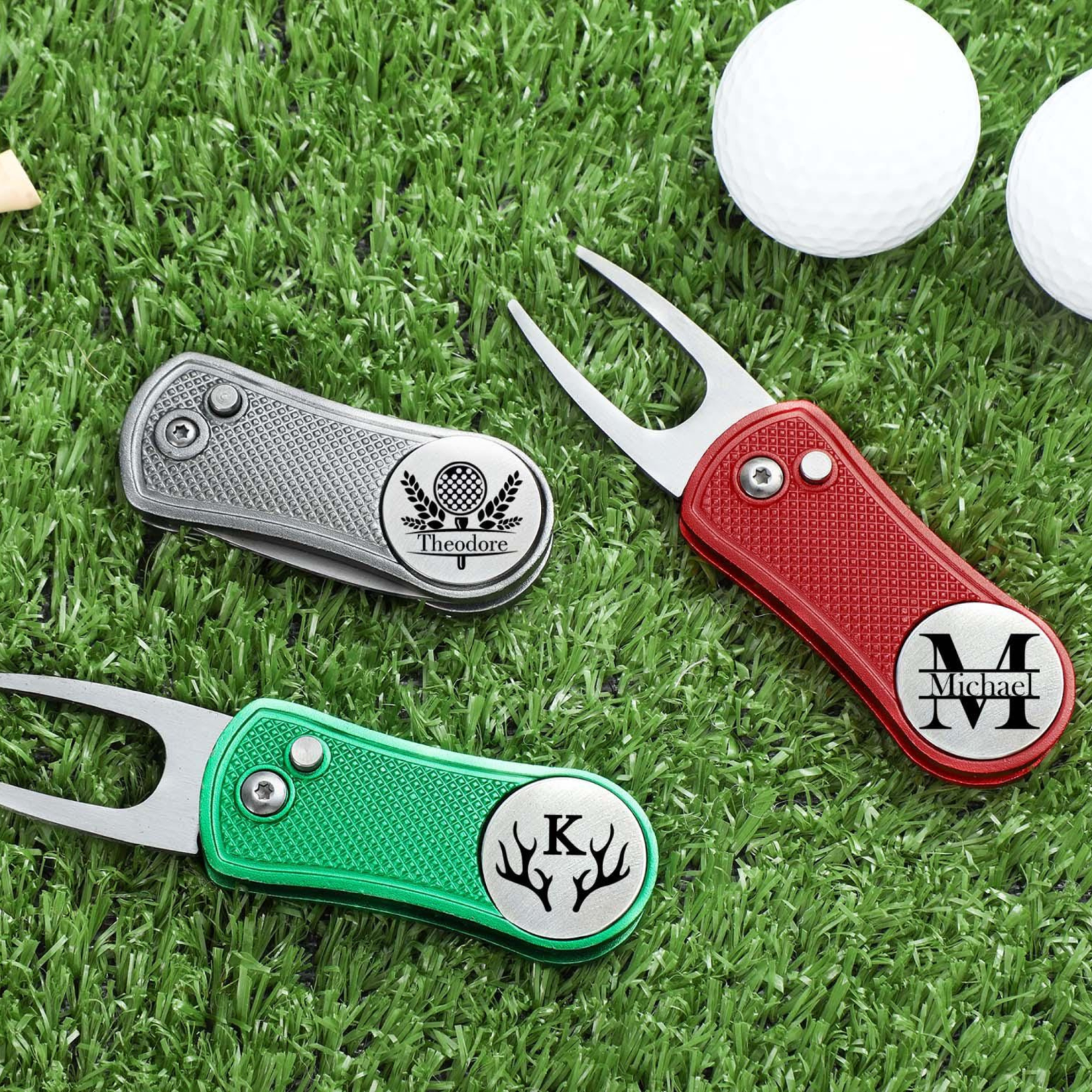 Personalized Engraved Golf Divot Repair Tool | JNSTool05