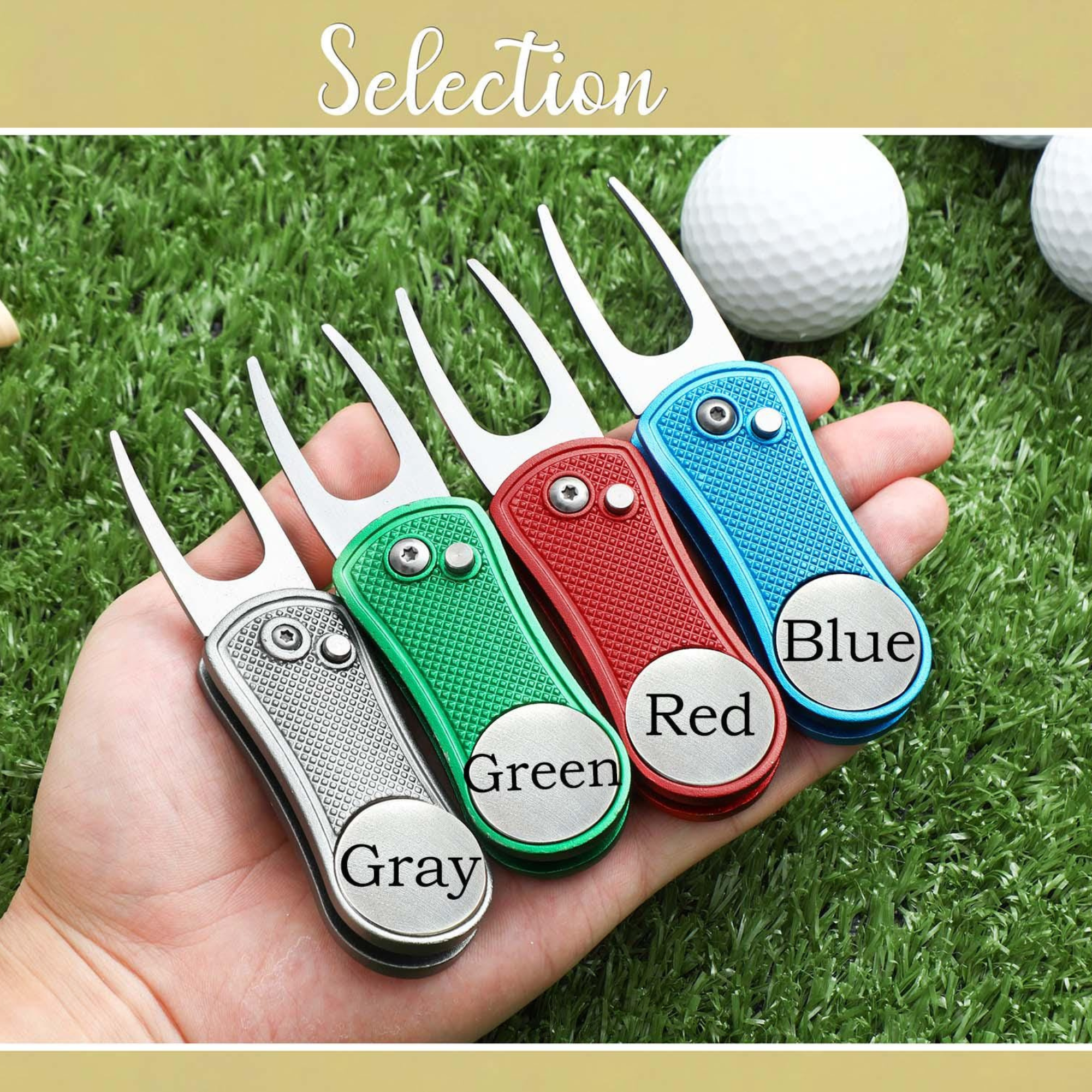 Personalized Engraved Golf Divot Repair Tool | JNSTool05