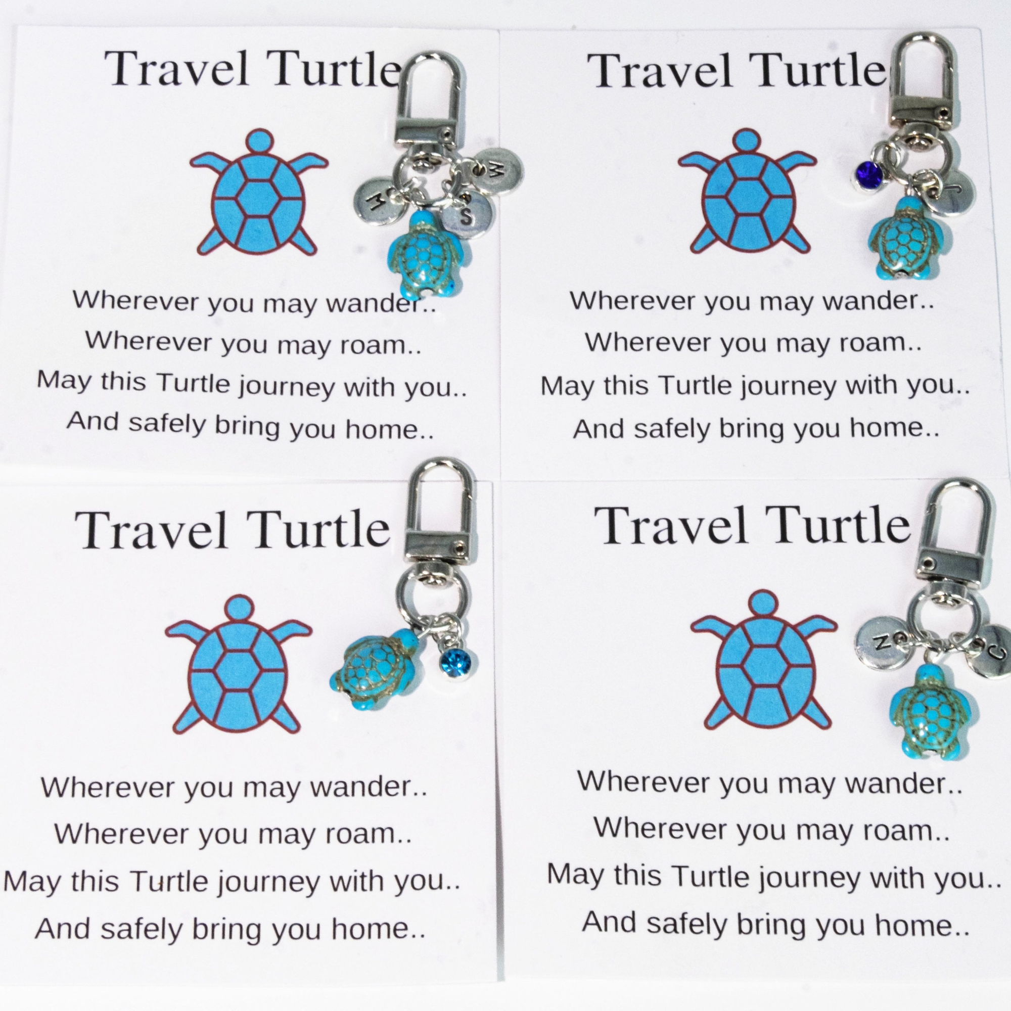 Personalized Sea Turtle Keychain for Mom | JNSDec133