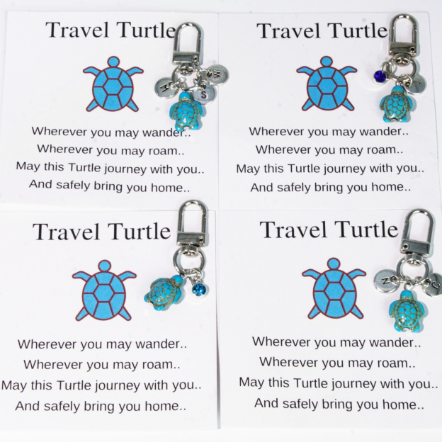 Personalized Sea Turtle Keychain for Mom | JNSDec133